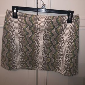 Textured skirt
